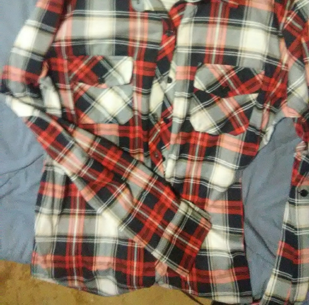 Plaid top
